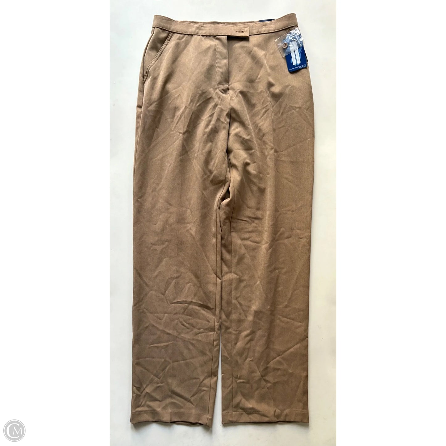Pants Chinos & Khakis By Investments In Brown, Size: 12
