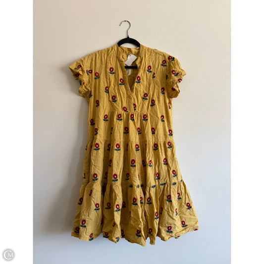 Dress Casual Midi By Uncle Frank In Yellow, Size: S