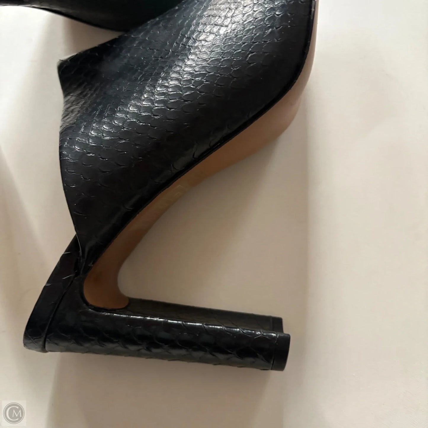 Boots Ankle Heels By Aldo In Black, Size: 10