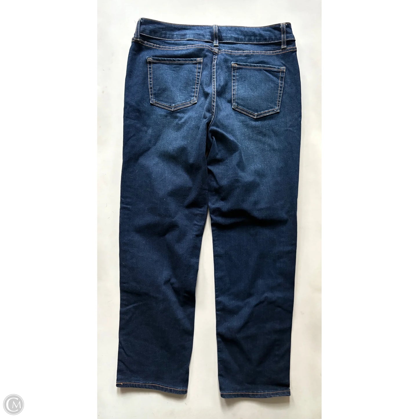 Jeans Straight By Time And Tru In Blue, Size: 14