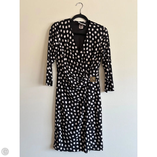 Dress Work By Anne Klein In Black & White, Size: M