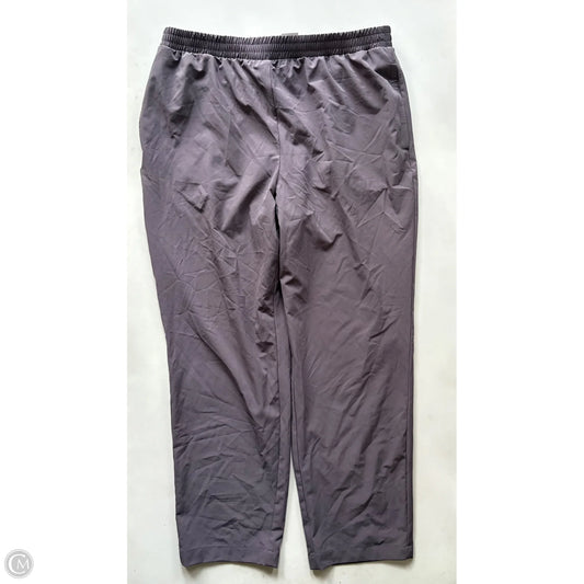 Athletic Pants By Simply Vera In Purple, Size: L