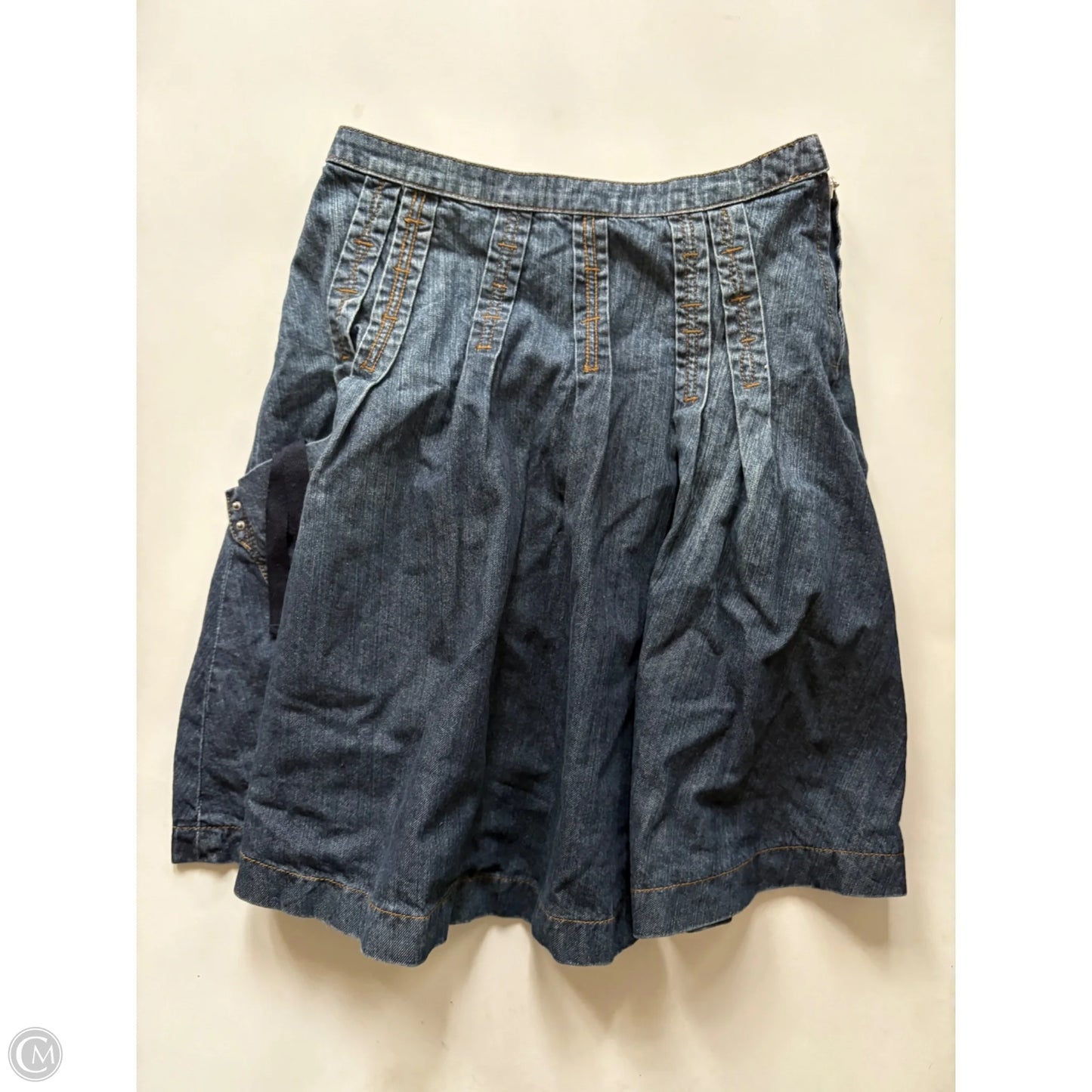 Skirt Midi By Mng In Blue, Size: Xs