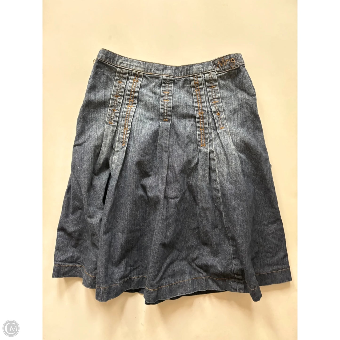 Skirt Midi By Mng In Blue, Size: Xs