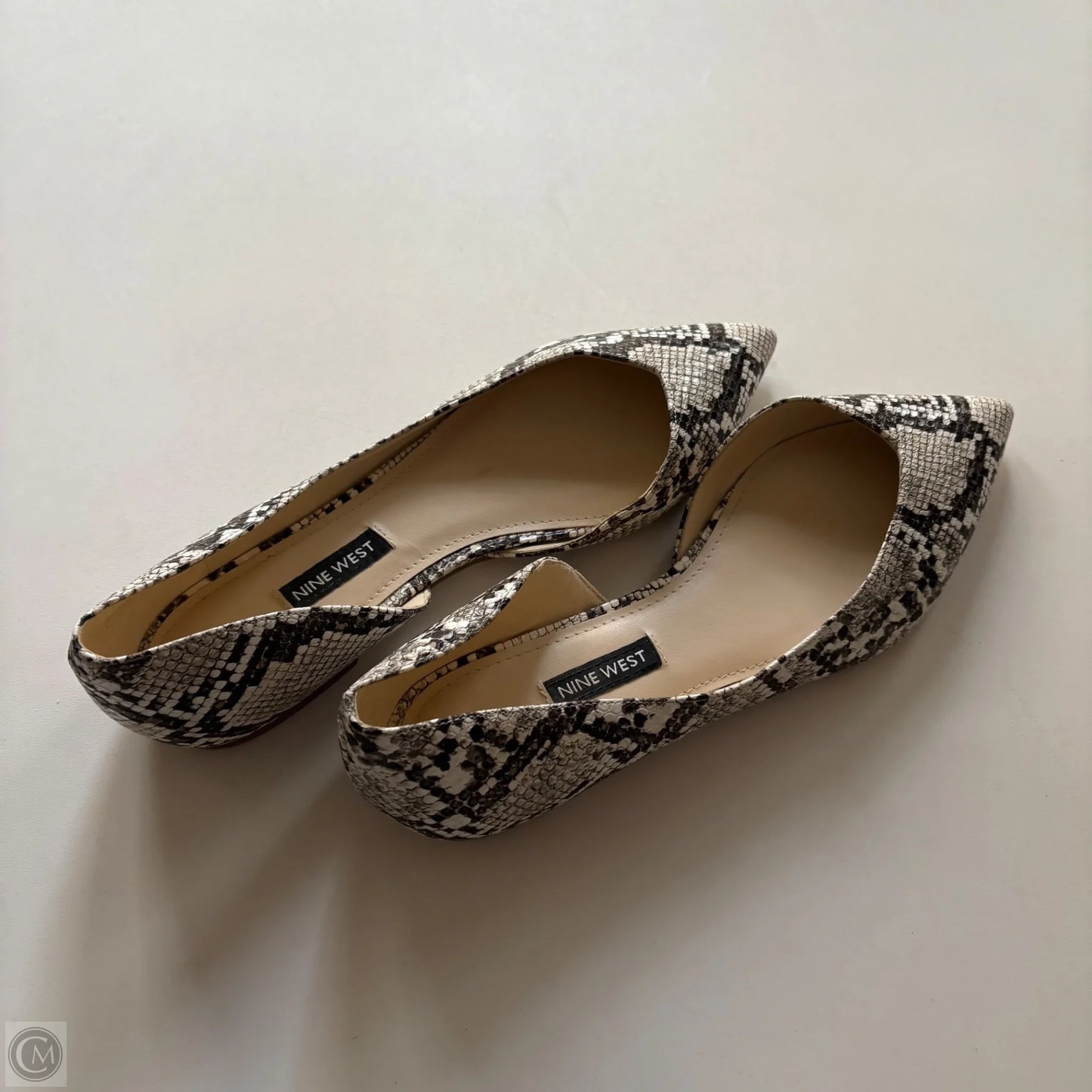 Shoes Flats By Nine West In Animal Print, Size: 8.5