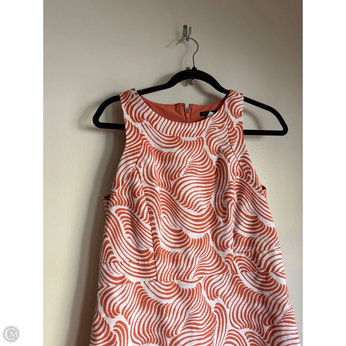 Dress Casual Maxi By Ann Taylor In Orange, Size: S