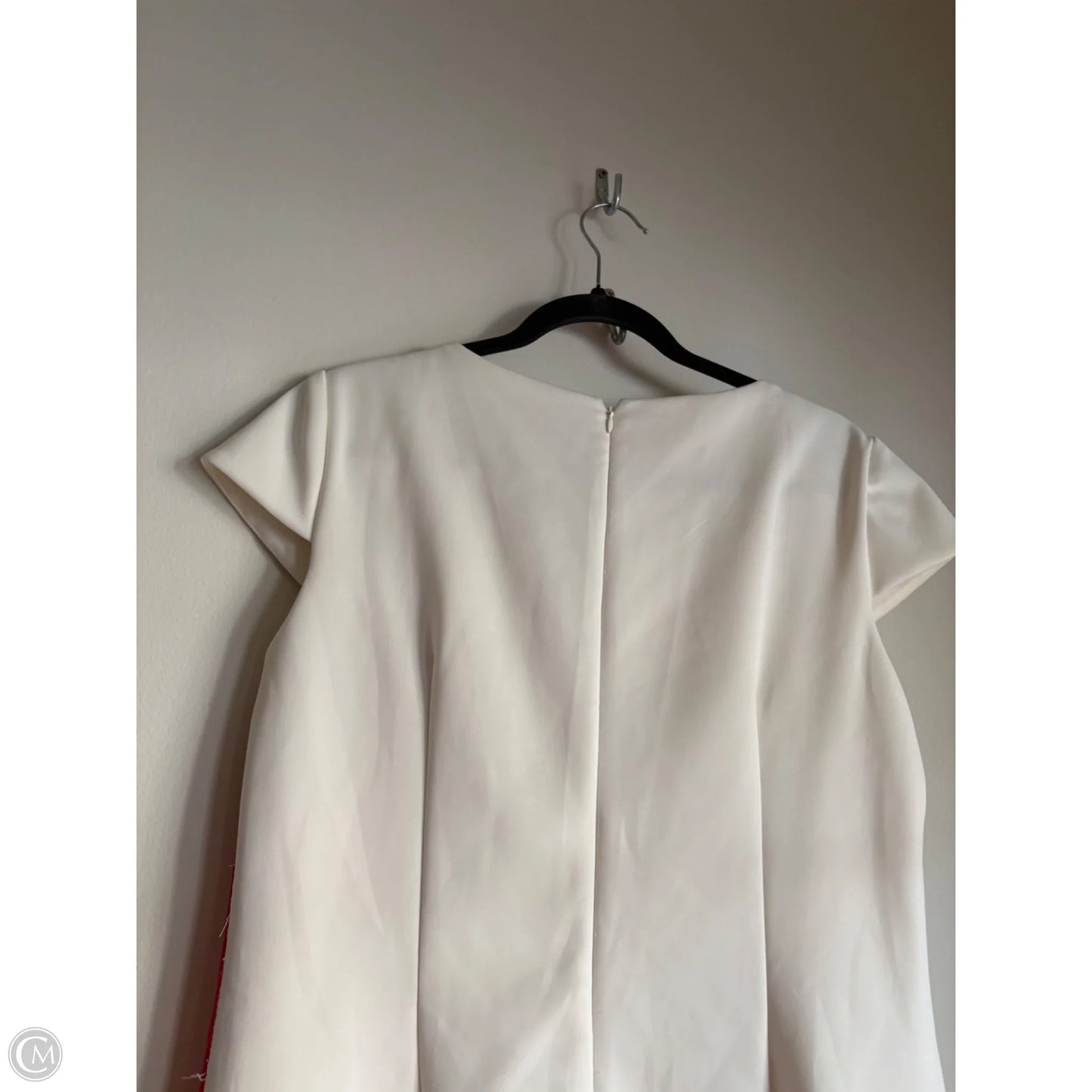 Dress Work By Leslie Fay In Red & White, Size: L