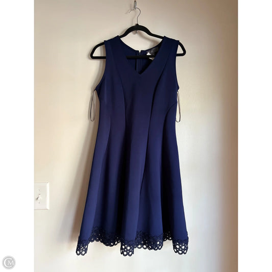 Dress Work By Donna Ricco In Navy, Size: L
