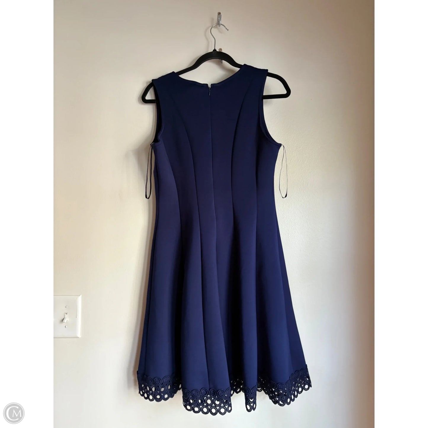 Dress Work By Donna Ricco In Navy, Size: L