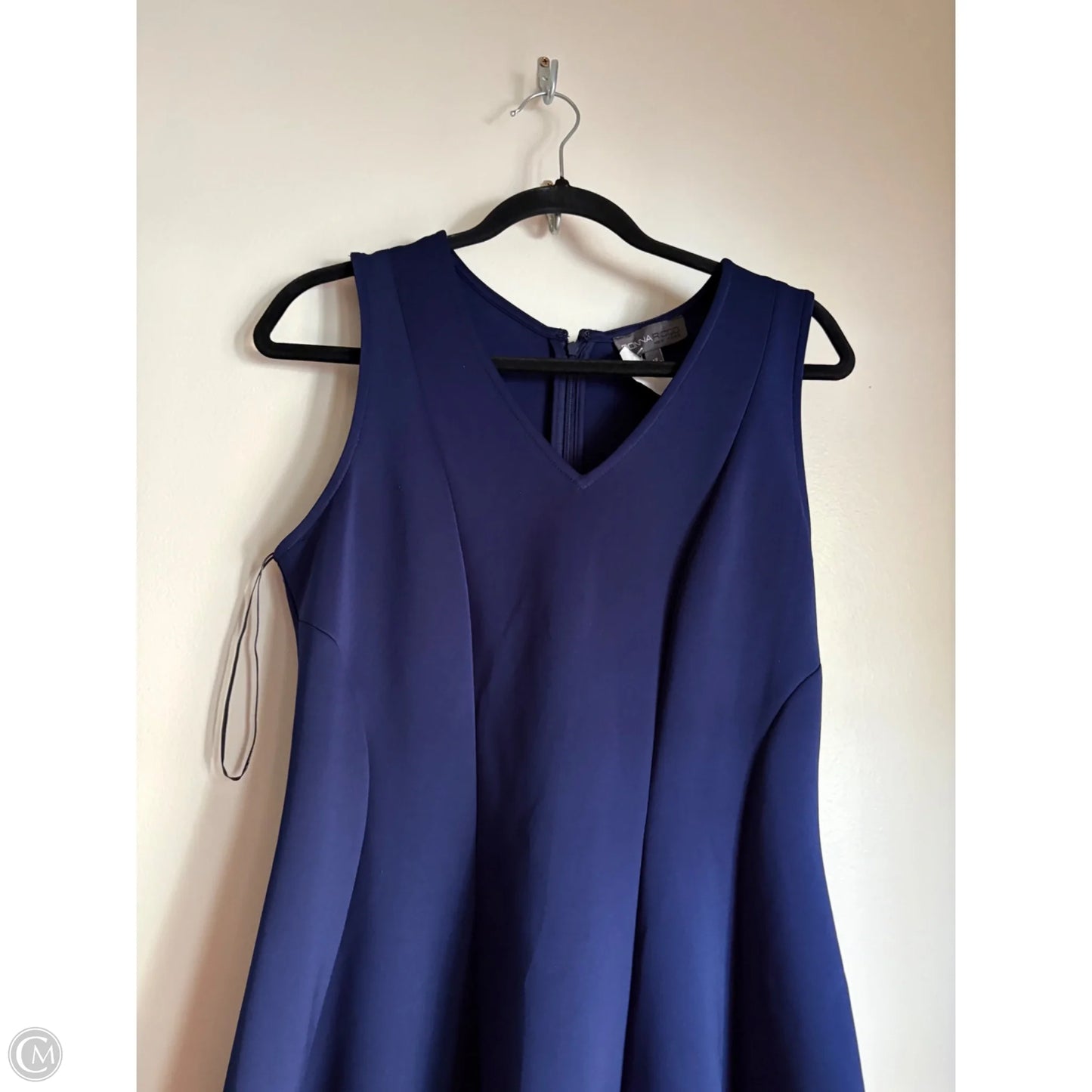 Dress Work By Donna Ricco In Navy, Size: L