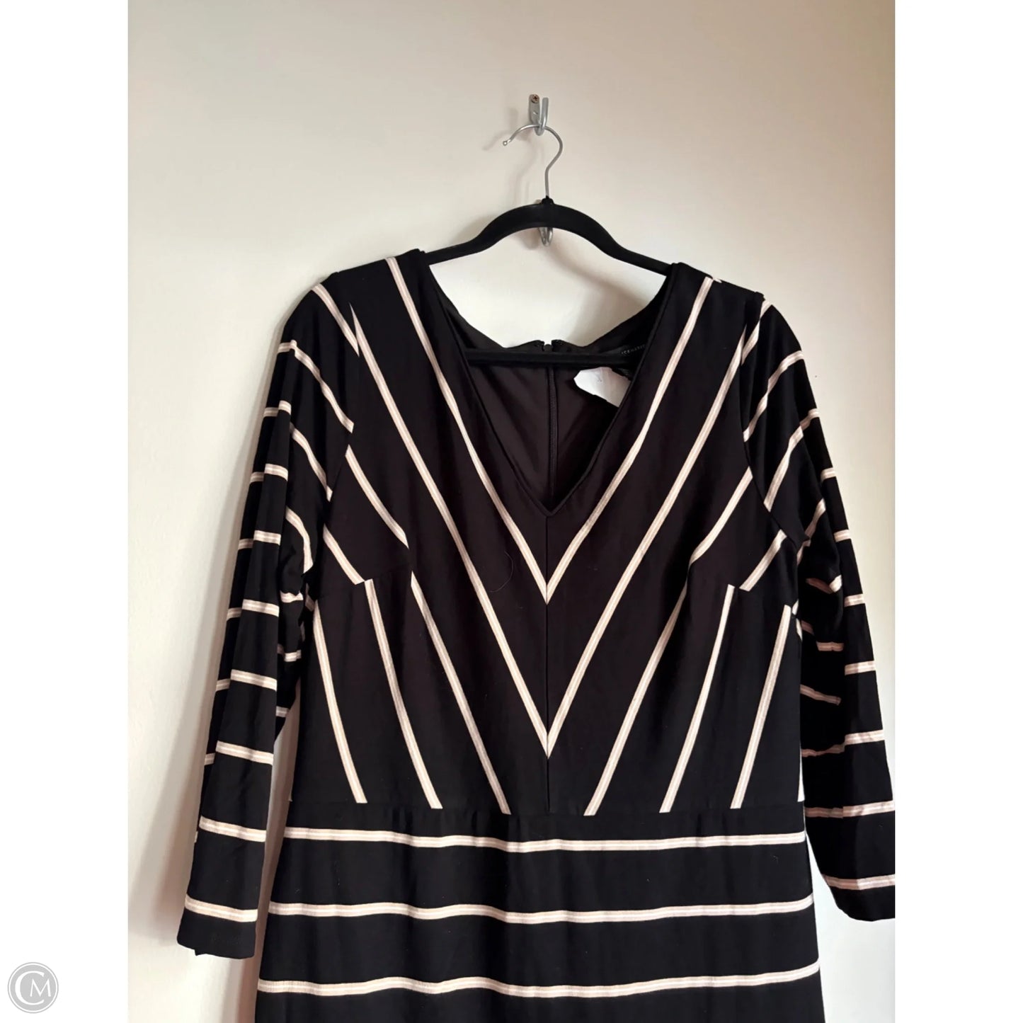 Dress Work By White House Black Market In Black, Size: L