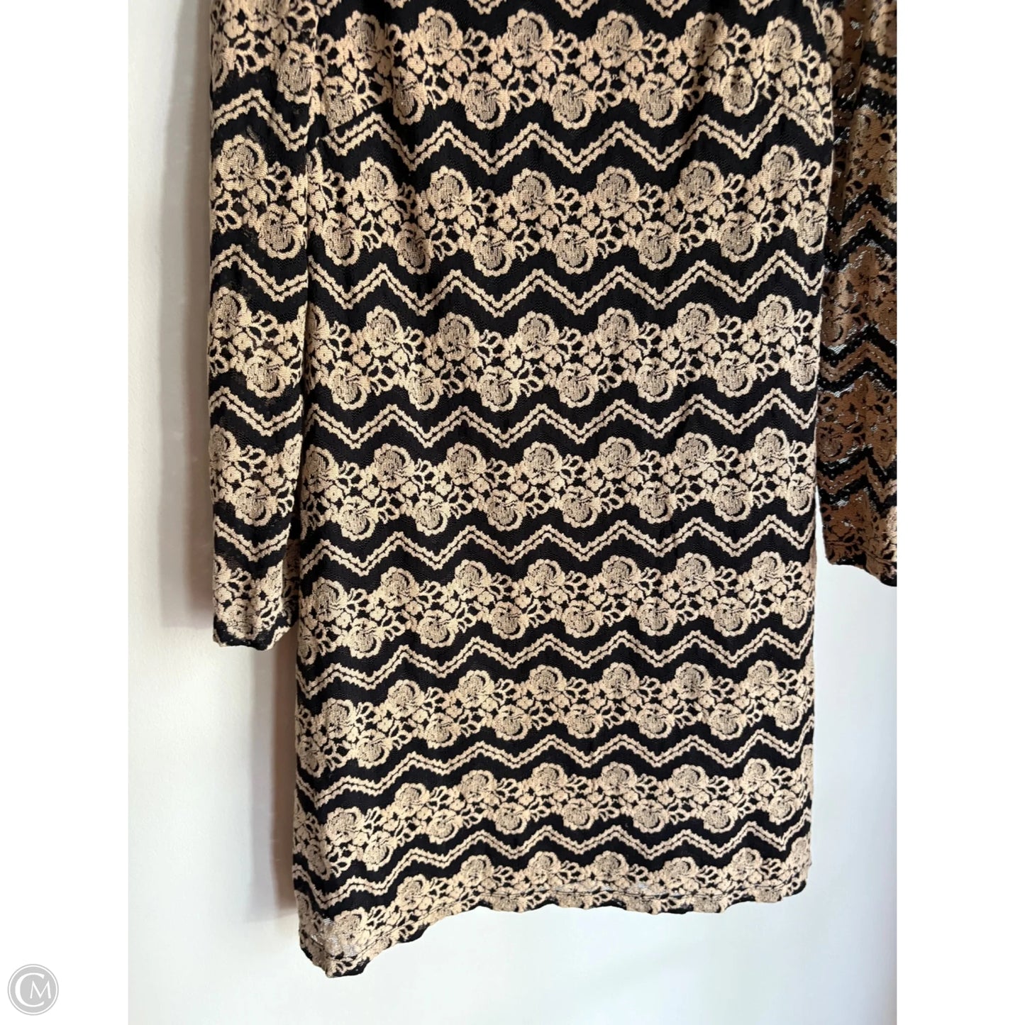 Dress Work By Jessica Howard In Black & Brown, Size: L