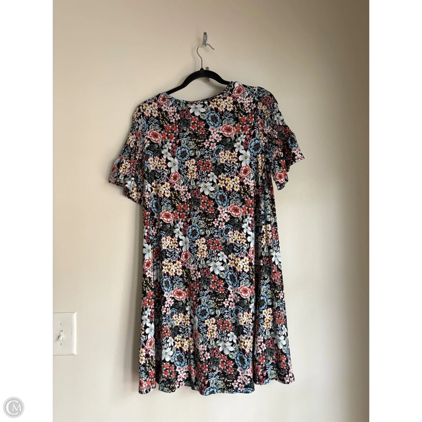 Dress Casual Midi By Loft In Floral Print, Size: S