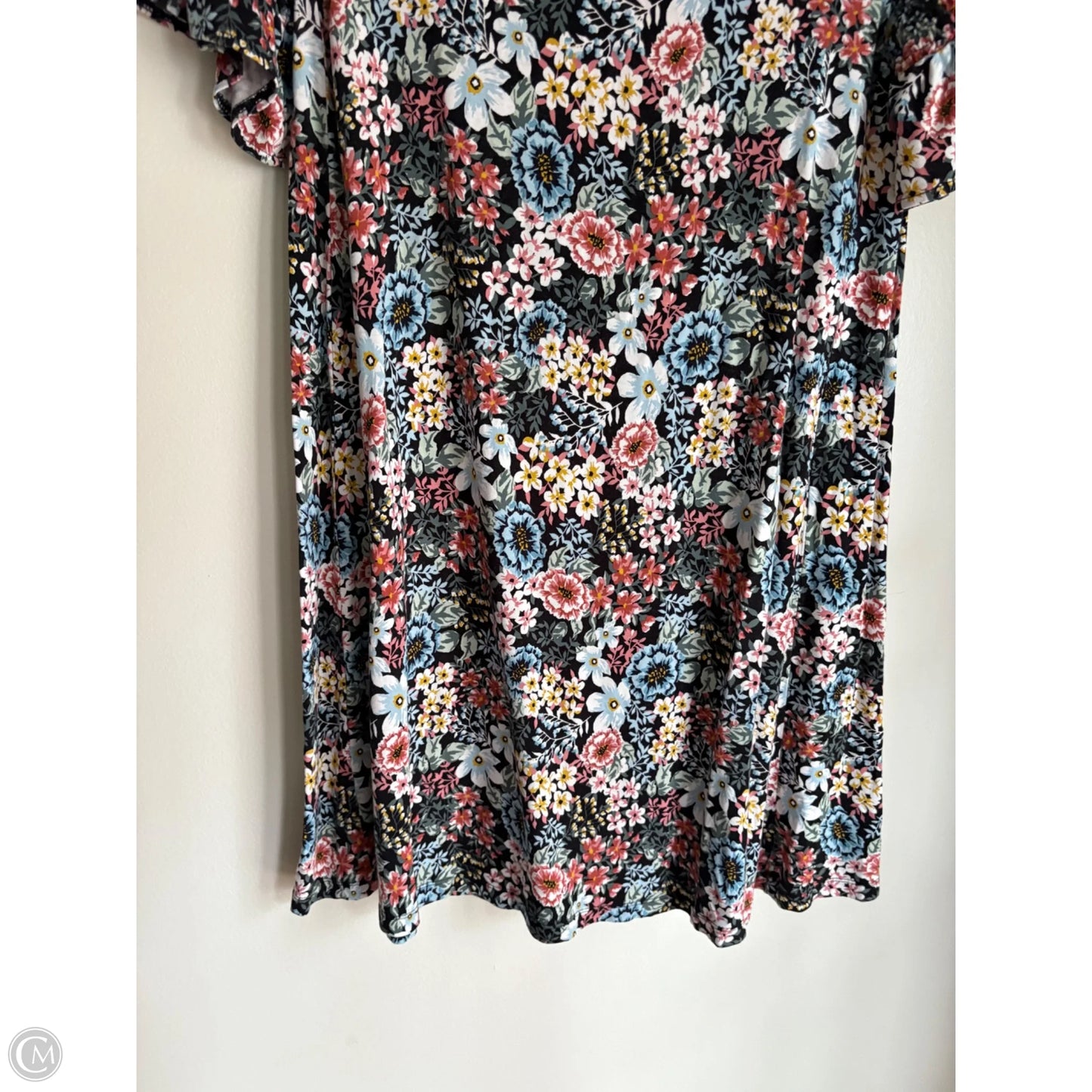 Dress Casual Midi By Loft In Floral Print, Size: S