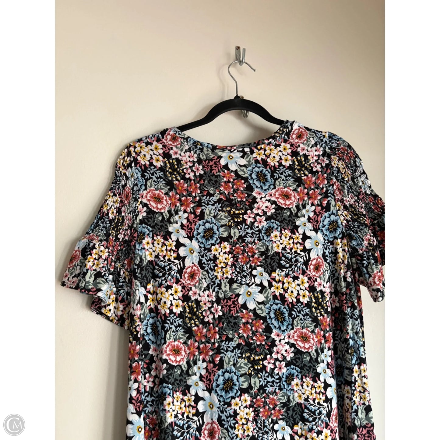 Dress Casual Midi By Loft In Floral Print, Size: S