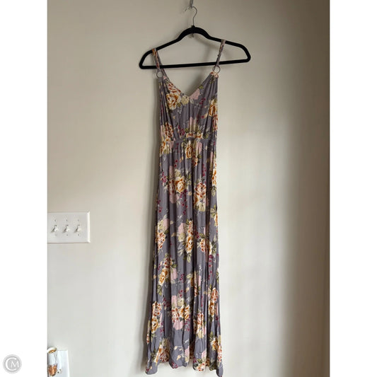 Dress Casual Maxi By America Rag In Floral Print, Size: S