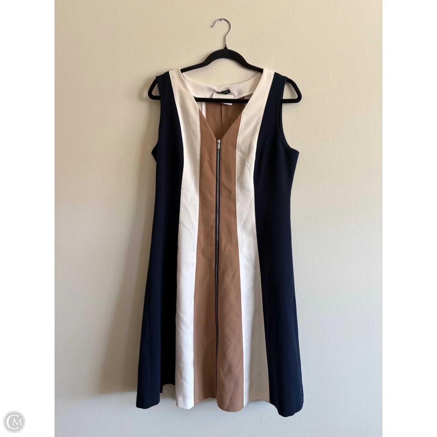 Dress Work By Ann Taylor In Blue & Brown, Size: L