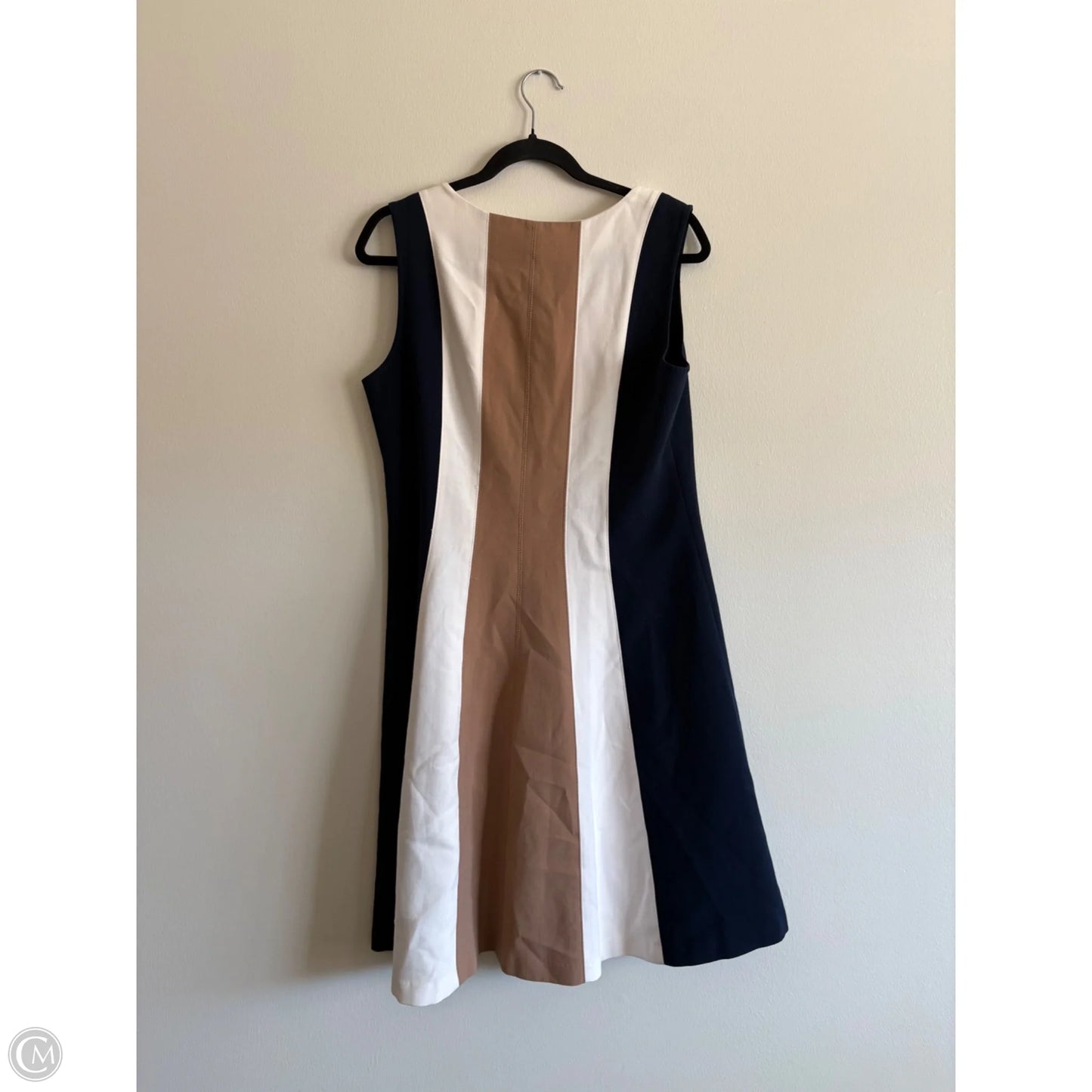 Dress Work By Ann Taylor In Blue & Brown, Size: L