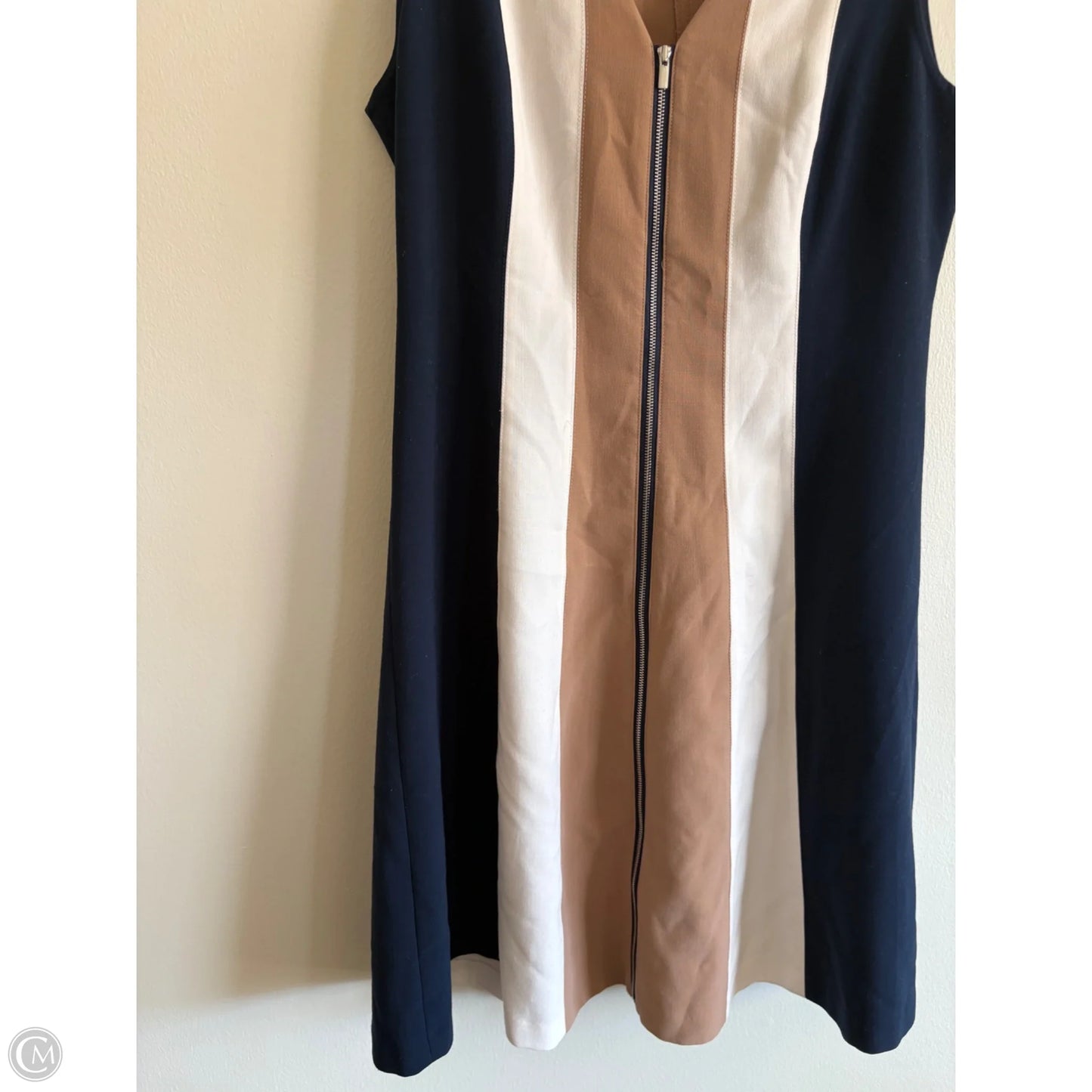 Dress Work By Ann Taylor In Blue & Brown, Size: L