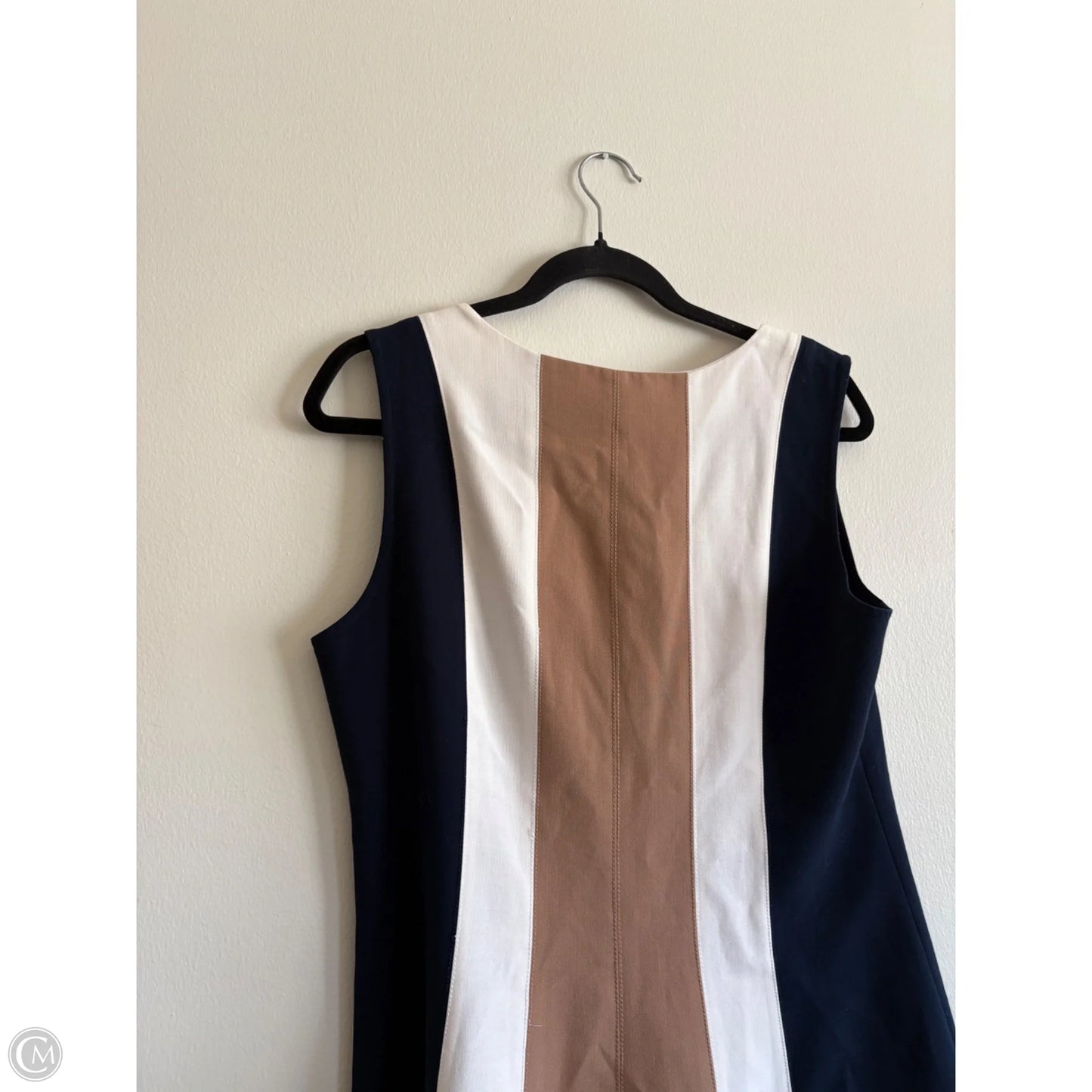 Dress Work By Ann Taylor In Blue & Brown, Size: L