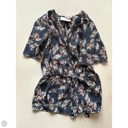 Blouse Short Sleeve By Sienna Sky In Floral Print, Size: S