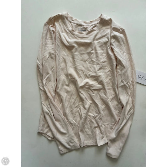 Top Long Sleeve By Tahari In Cream, Size: L