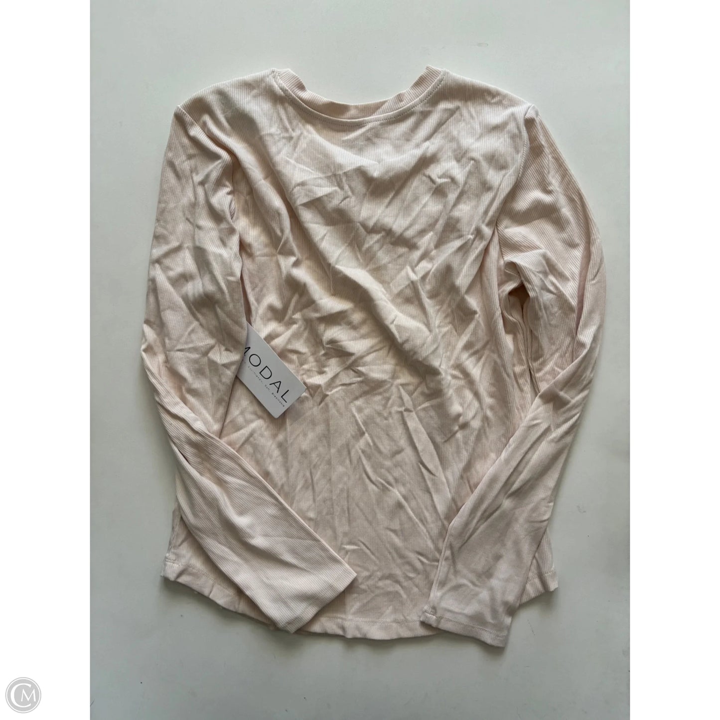 Top Long Sleeve By Tahari In Cream, Size: L