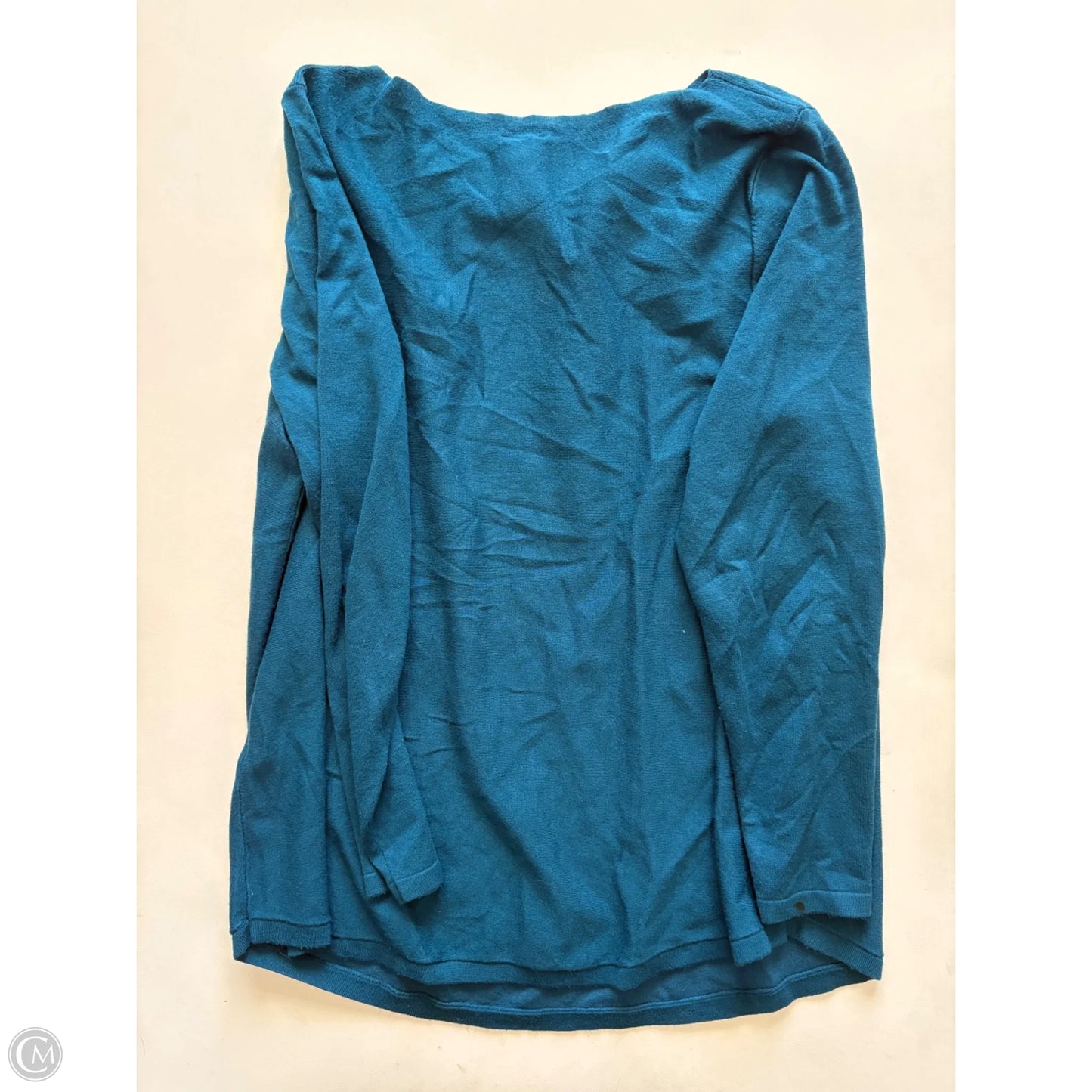 Sweater By Chicos In Blue, Size: L