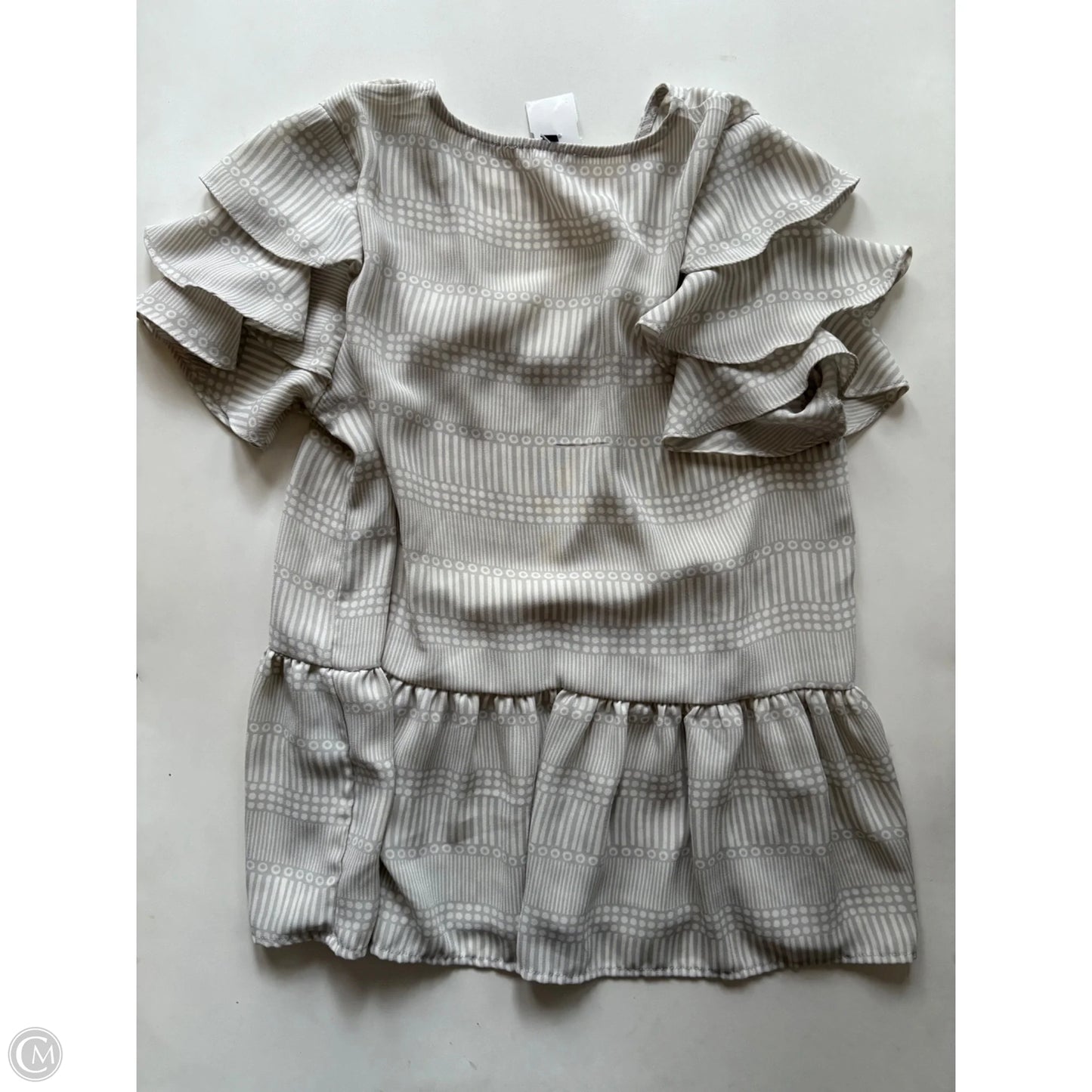 Top Short Sleeve By Maeve In Pink, Size: S