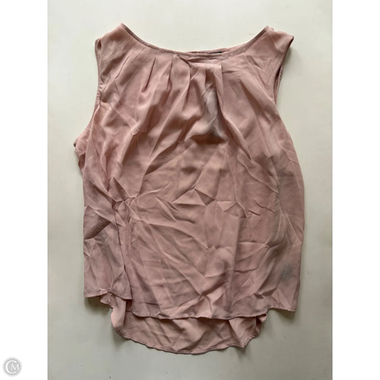 Blouse Sleeveless By Worthington In Cream, Size: Xl