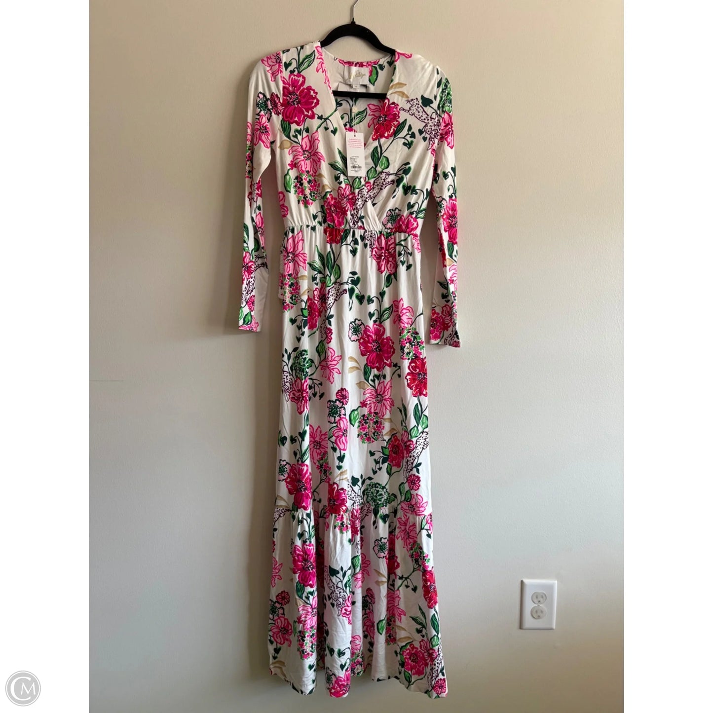 Dress Designer By Lilly Pulitzer In Floral Print, Size: Xs
