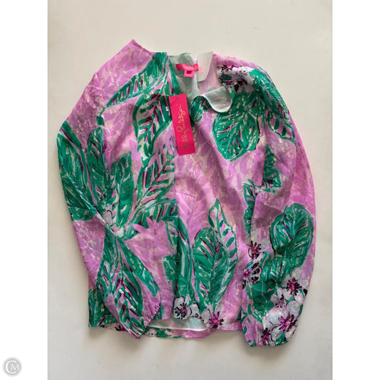 Blouse Designer By Lilly Pulitzer In Multi-colored, Size: Xxs