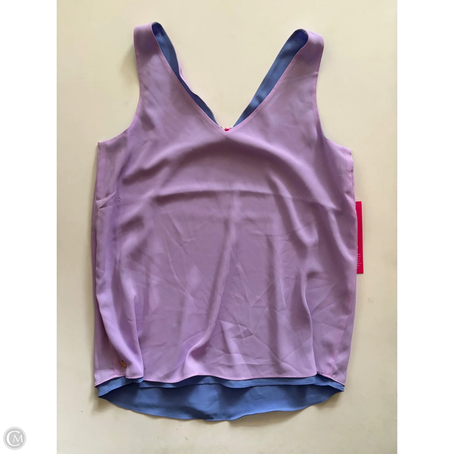 Tank Top Designer By Lilly Pulitzer In Purple, Size: Xs