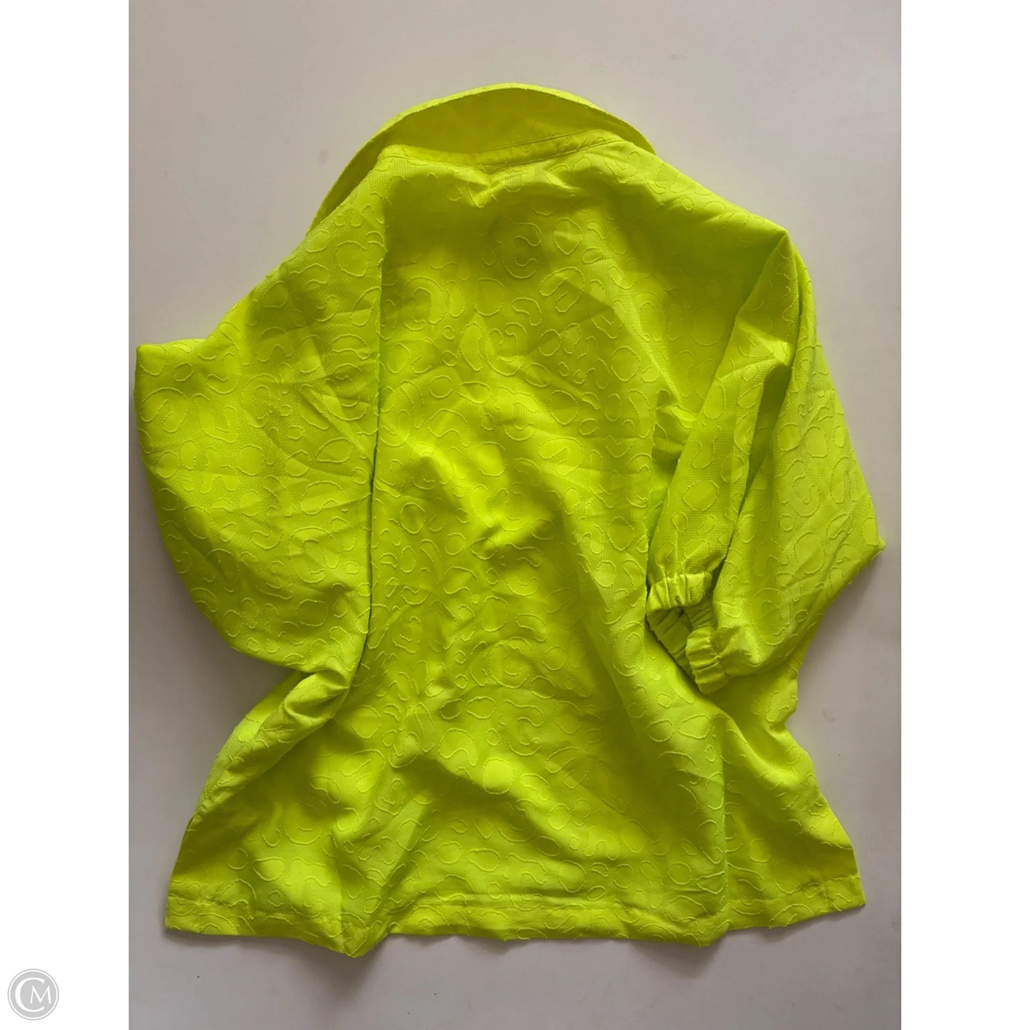 Top Short Sleeve By Emily Mcarthy In Yellow, Size: Xs