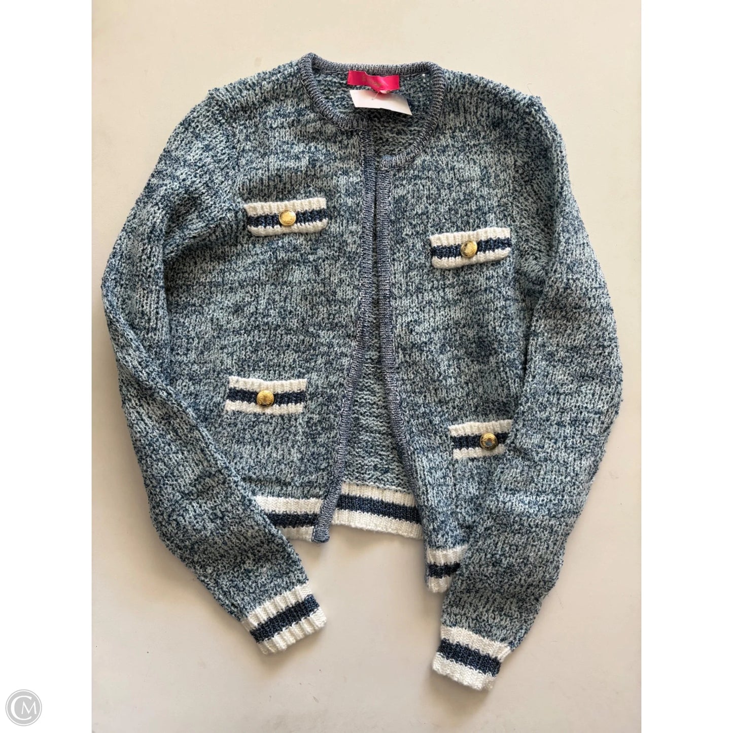 Blazer Designer By Lilly Pulitzer In Blue, Size: Xs