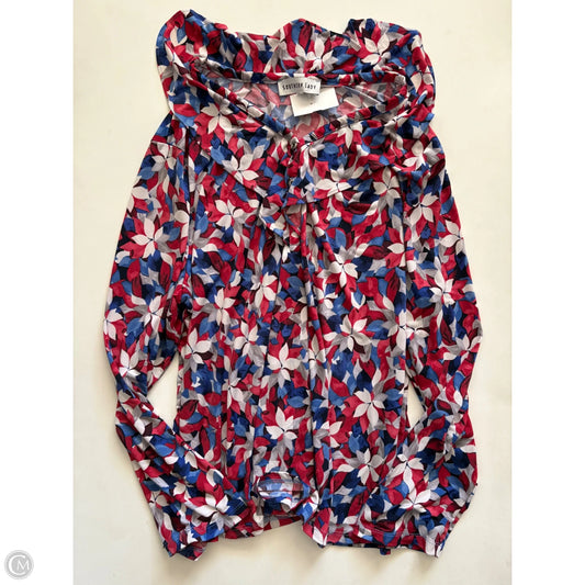 Blouse Long Sleeve By Southern Lady In Multi-colored, Size: 1x