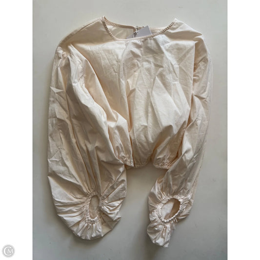 Top Long Sleeve By Pistola In Cream, Size: Xs