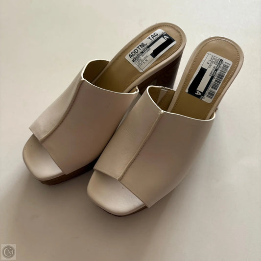 Shoes Designer By Michael Kors In Cream, Size: 7.5