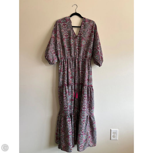 Dress Casual Maxi By Cato In Paisley Print, Size: L