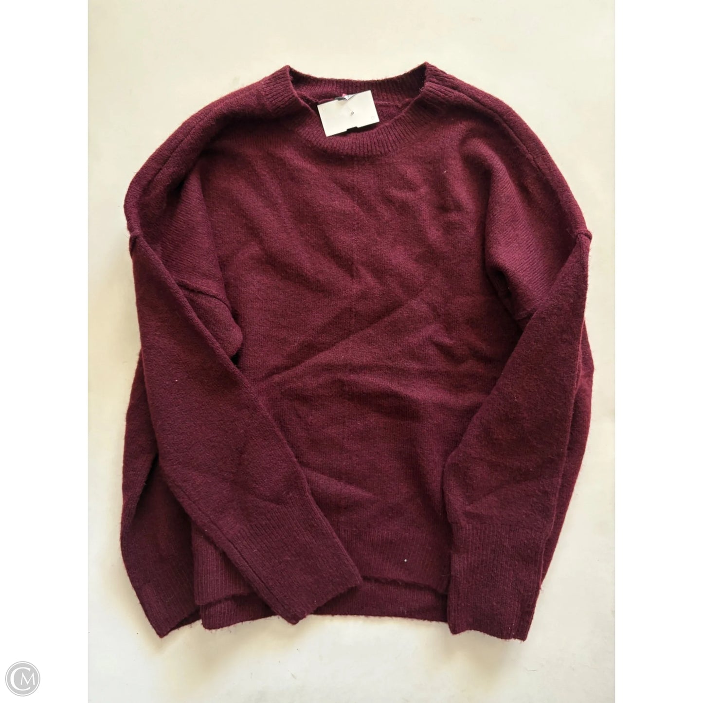 Sweater By Vince Camuto In Maroon, Size: M