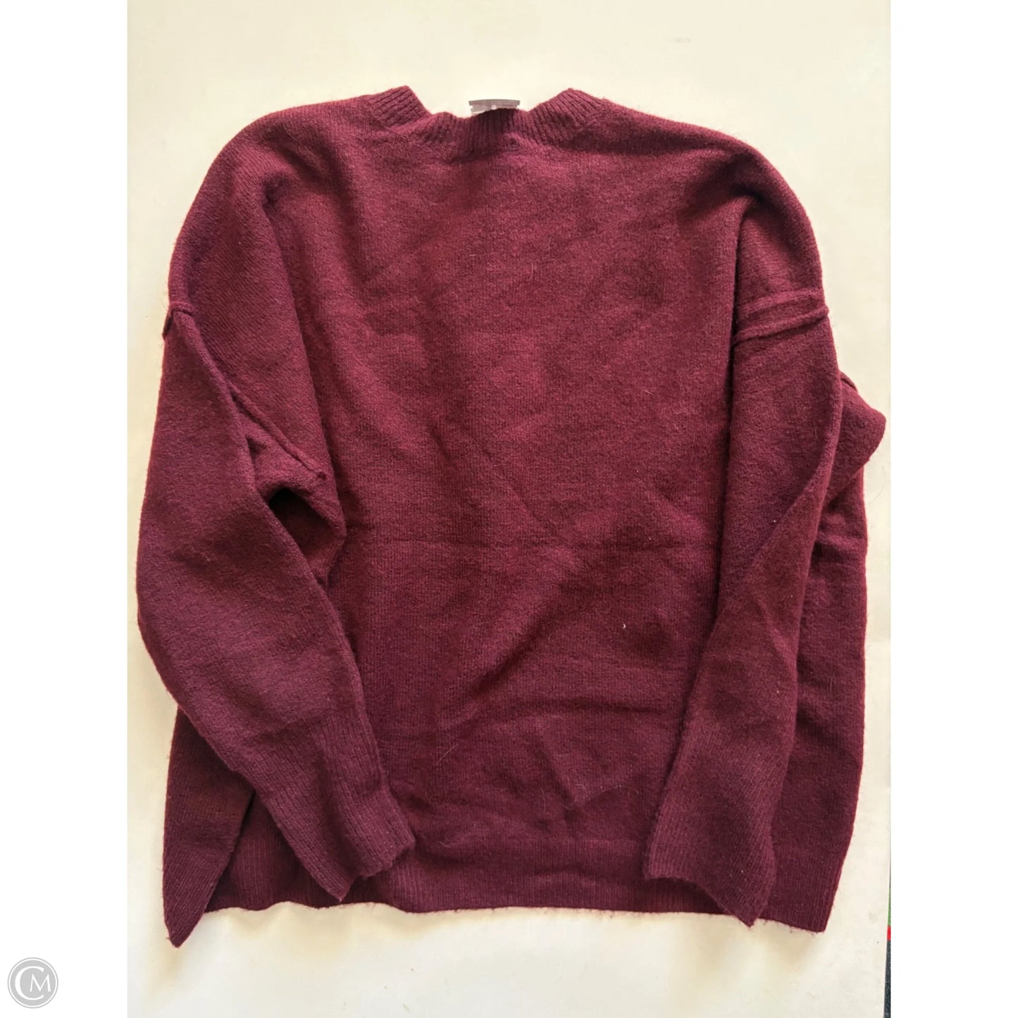 Sweater By Vince Camuto In Maroon, Size: M