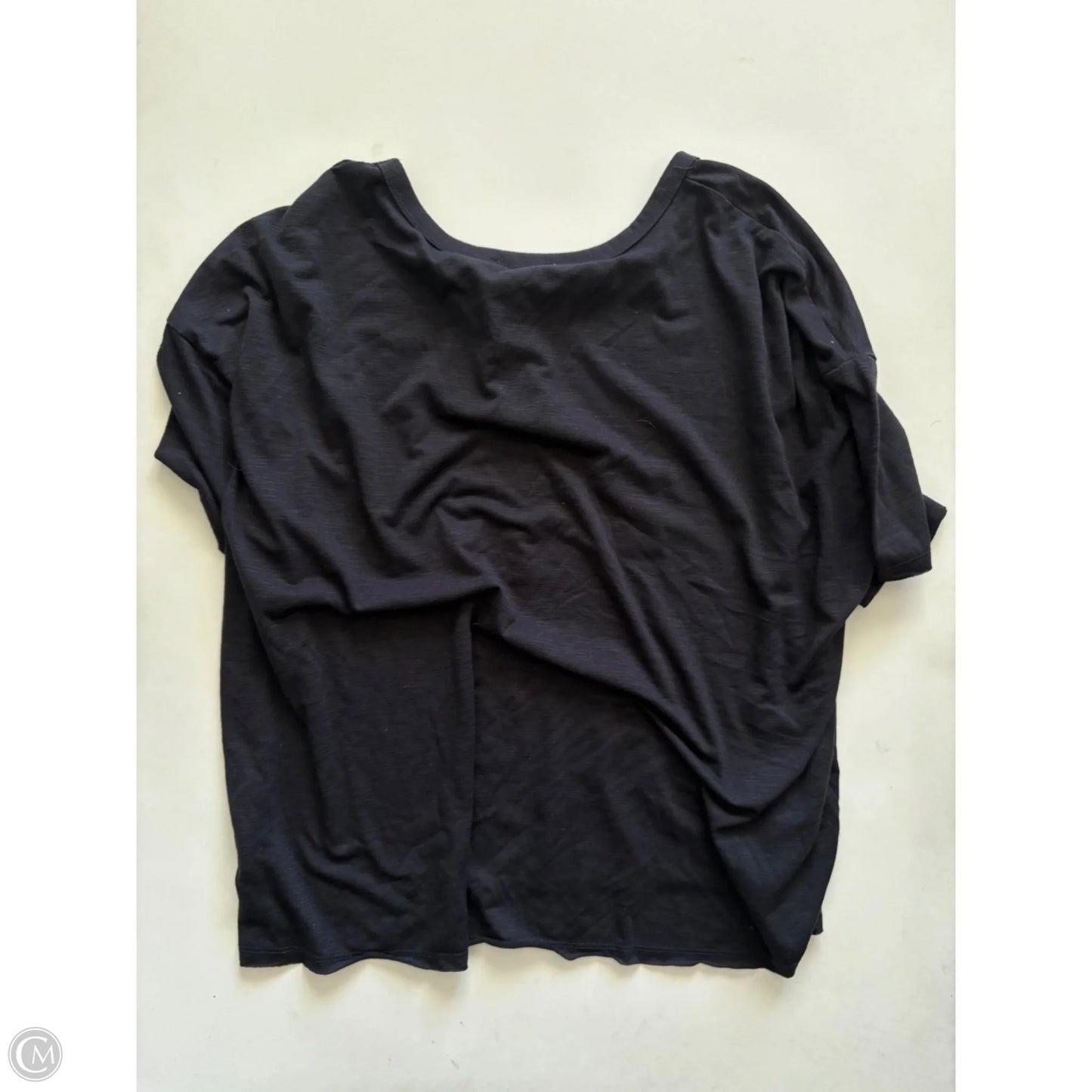 Top Short Sleeve Basic By Sofia By Sofia Vergara In Black, Size: Xl