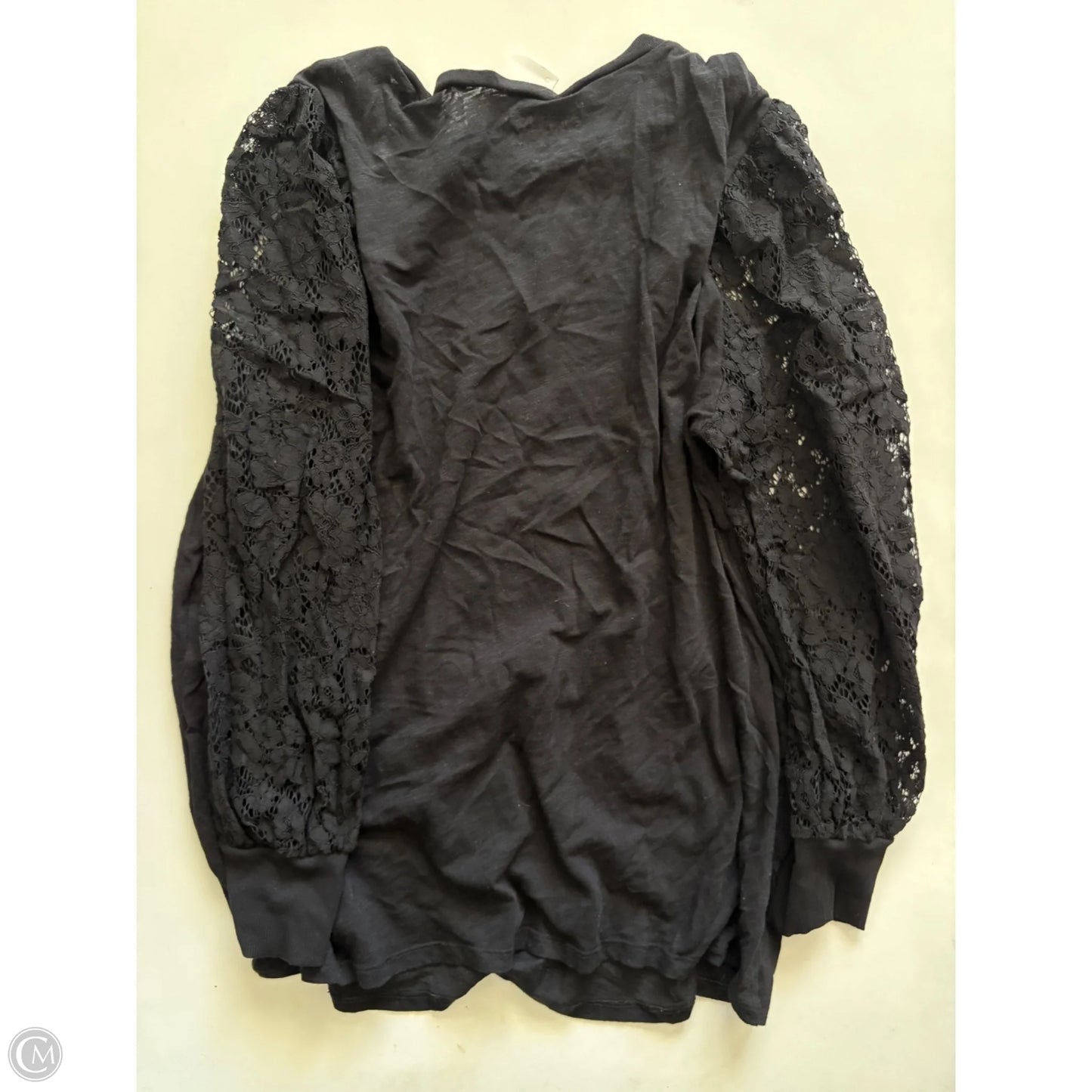 Top Long Sleeve By Torrid In Black, Size: 1x