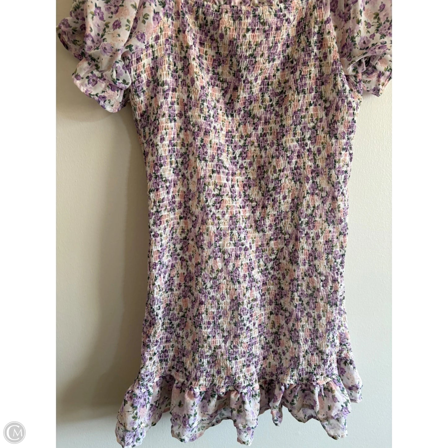 Dress Casual Midi By Haute Monde In Floral Print, Size: Xl
