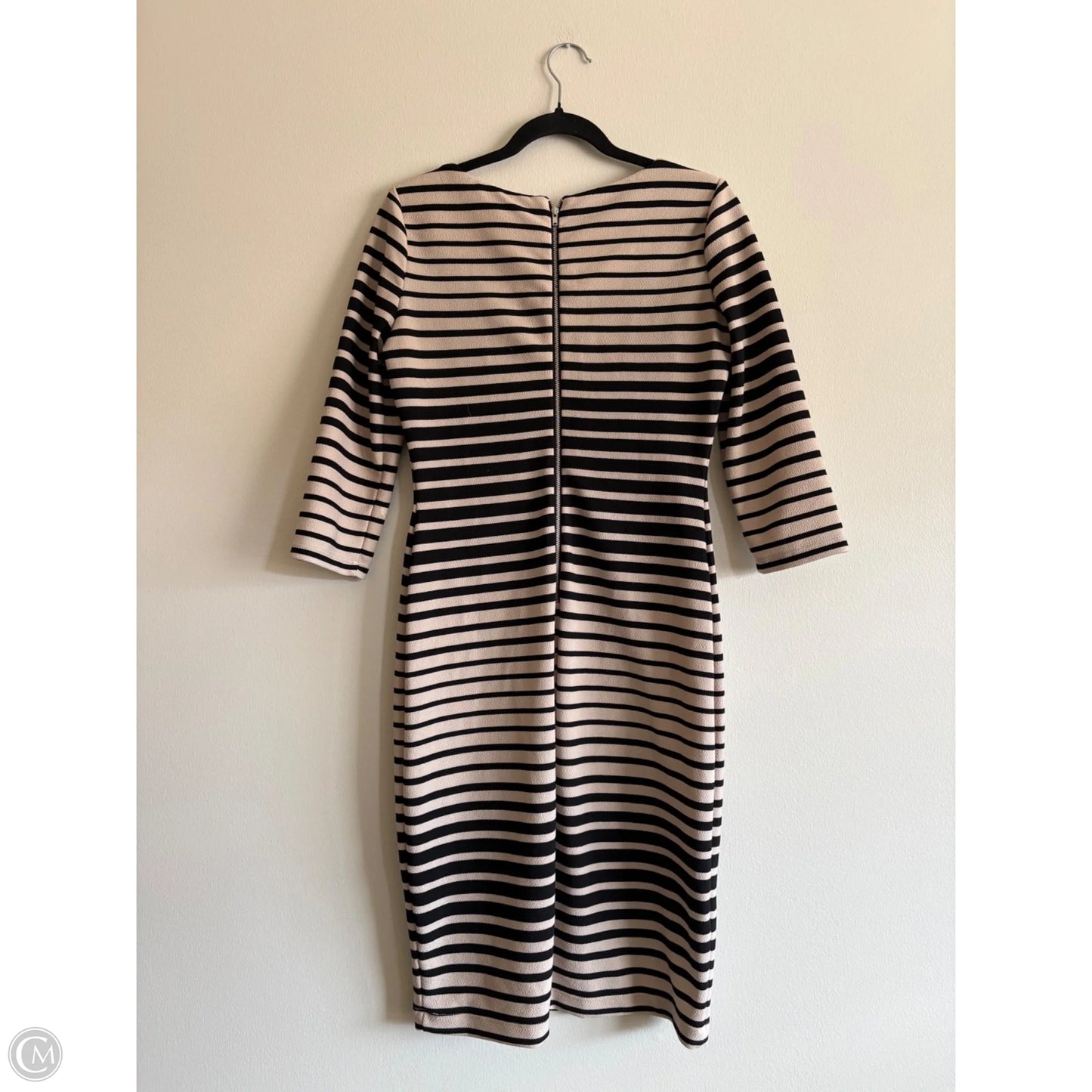 Dress Work By Gabby Skye In Striped Pattern, Size: M