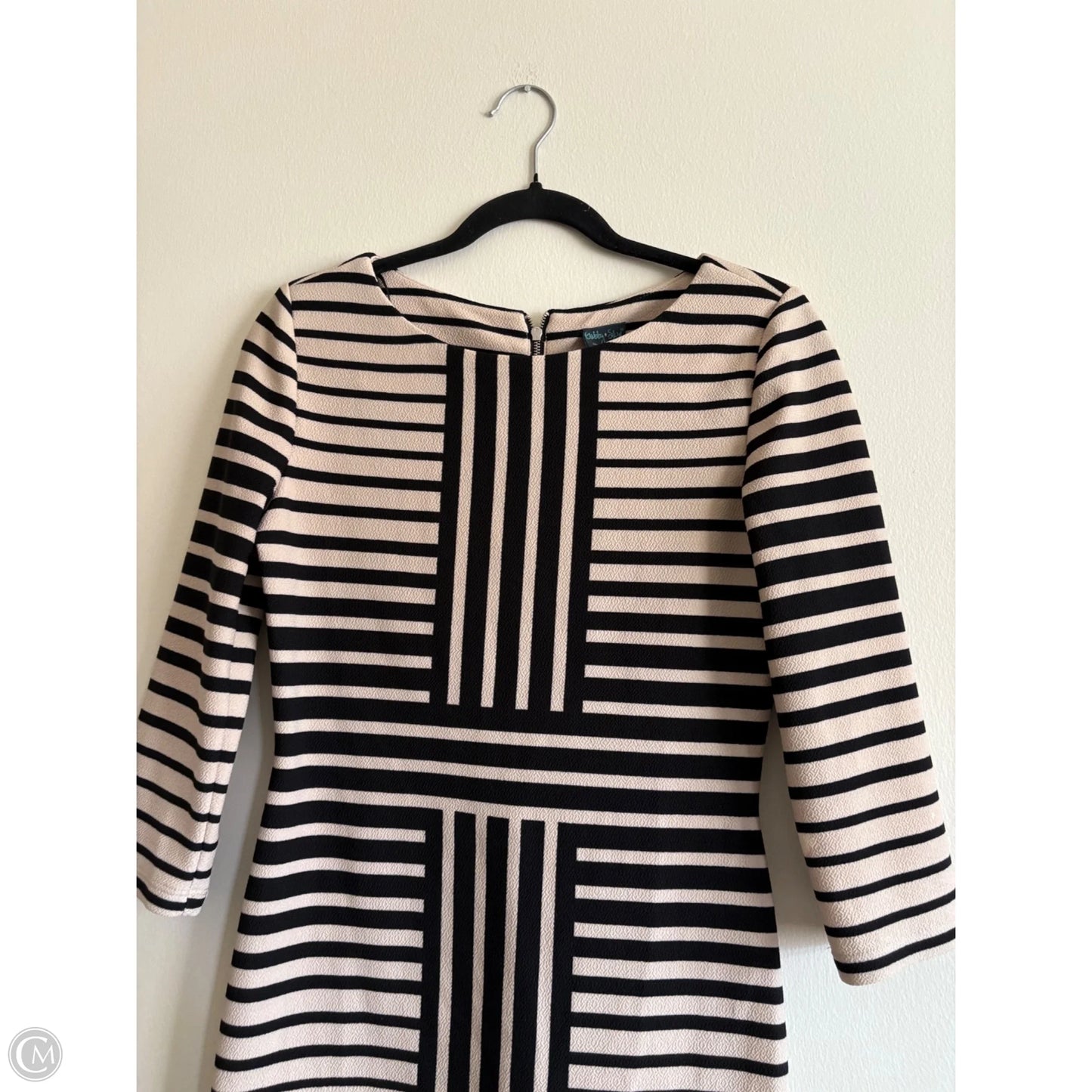 Dress Work By Gabby Skye In Striped Pattern, Size: M