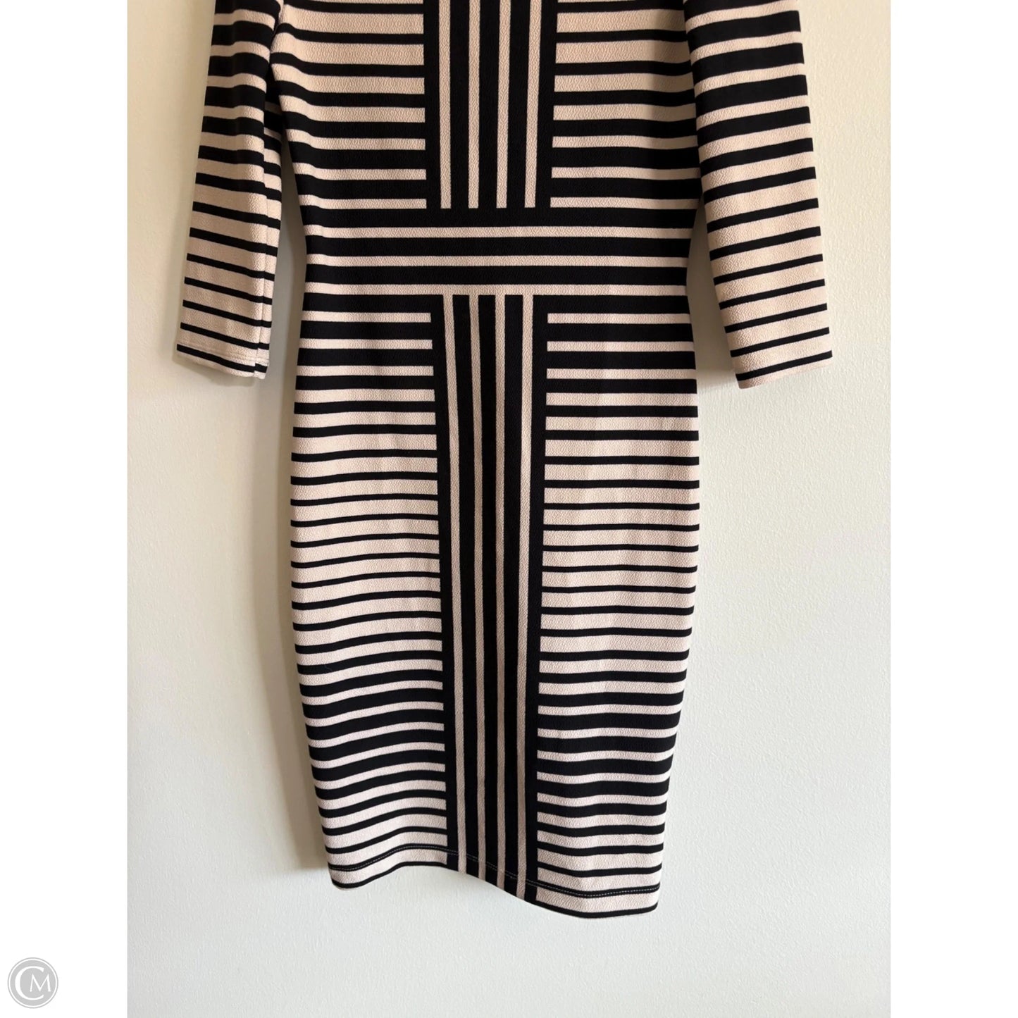 Dress Work By Gabby Skye In Striped Pattern, Size: M