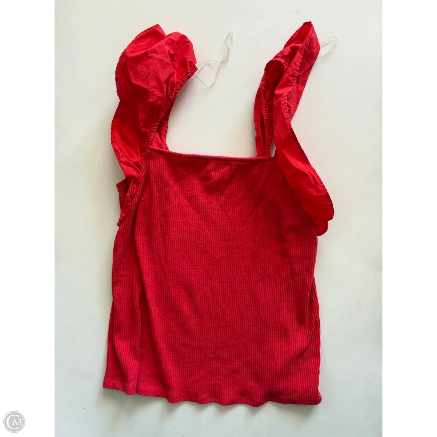Top Short Sleeve By A New Day In Red, Size: L