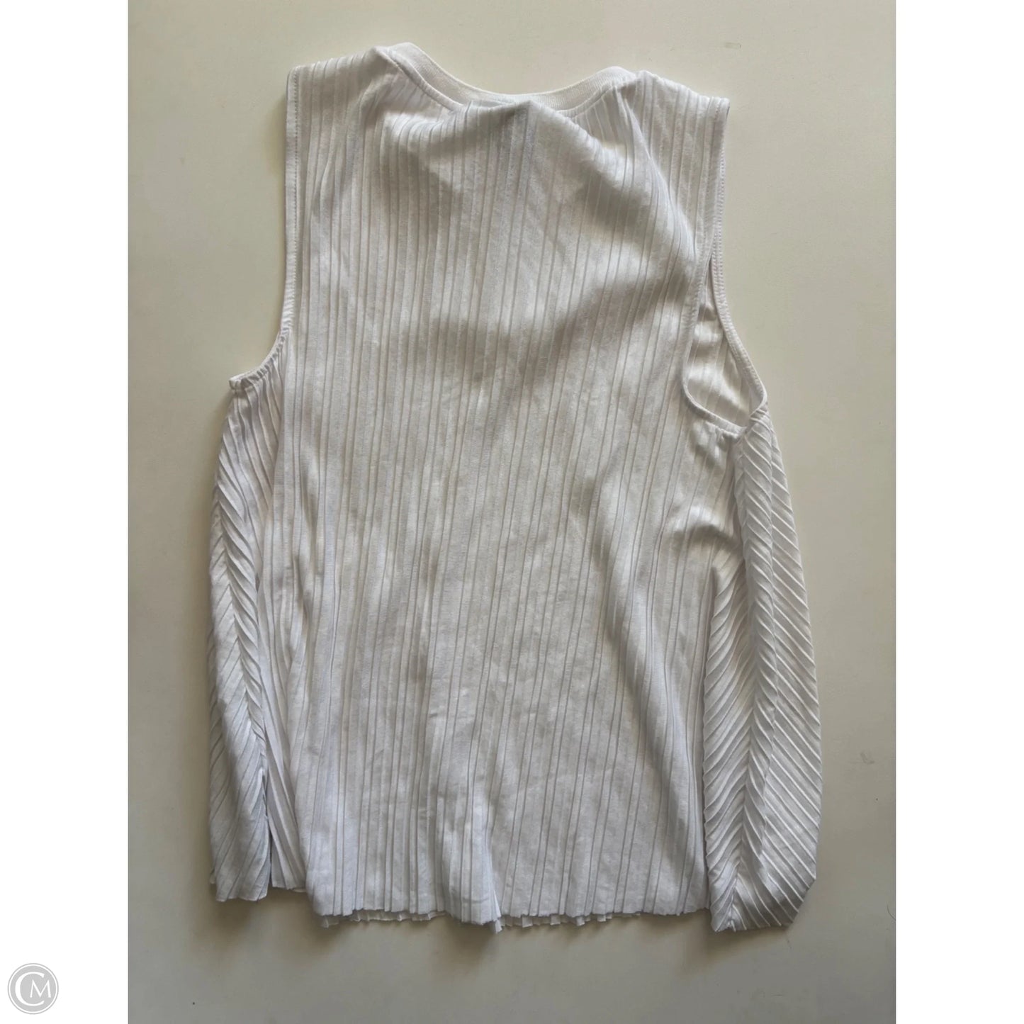 Top Sleeveless By A New Day In White, Size: M