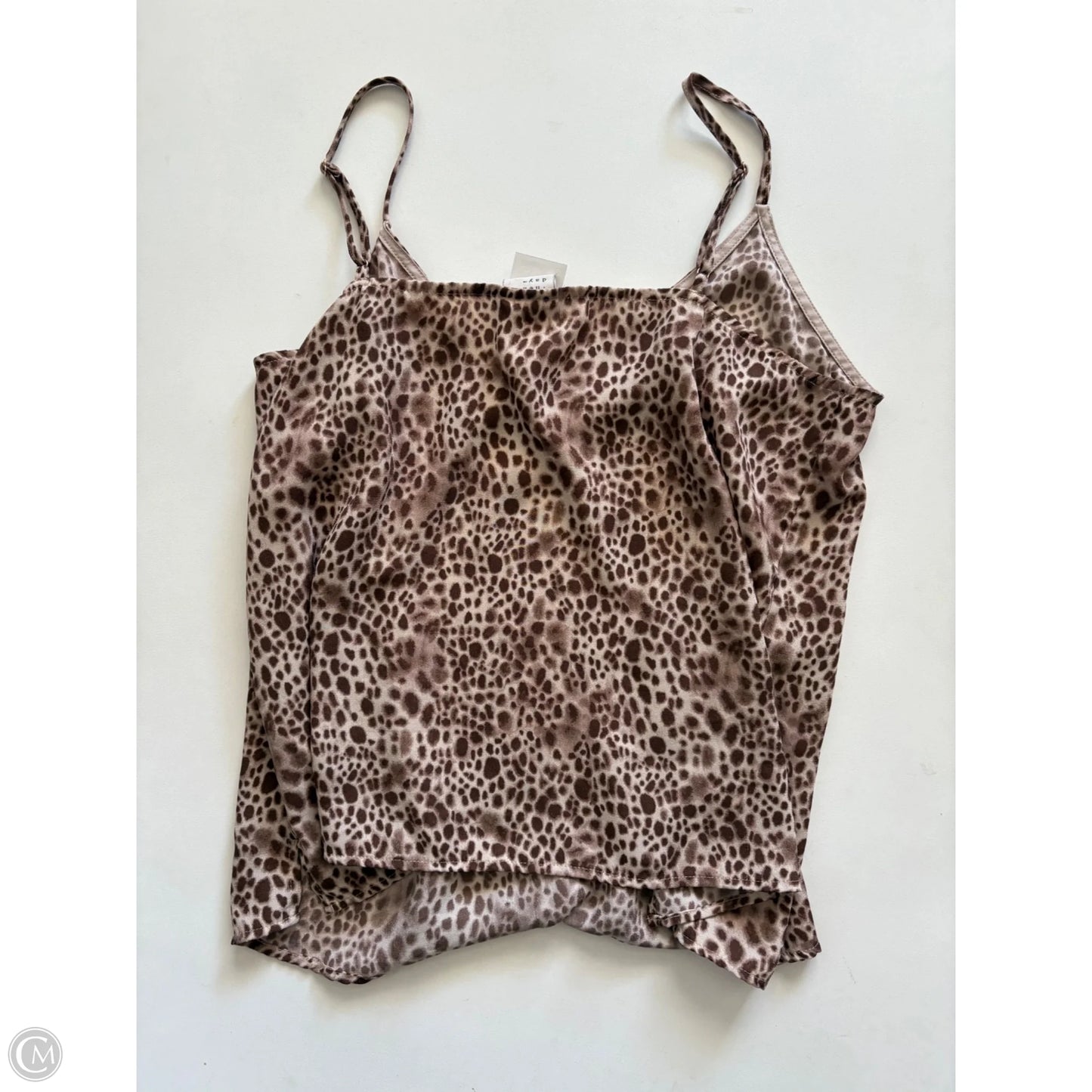 Tank Top By A New Day In Animal Print, Size: L